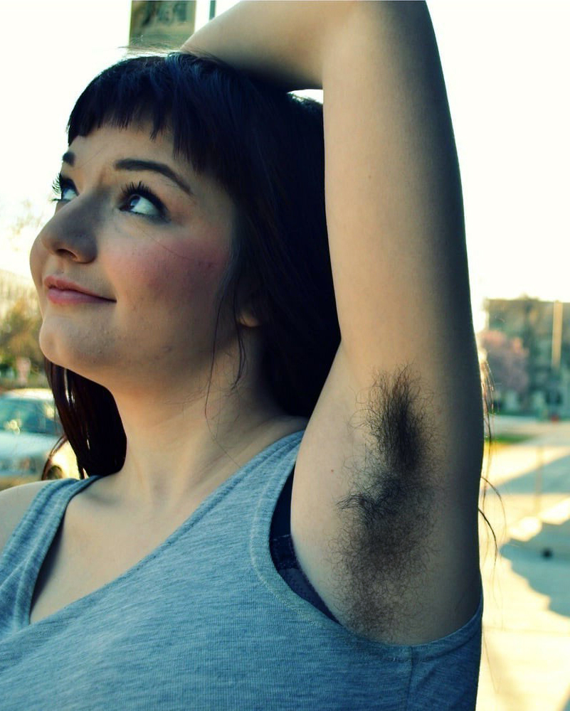 hairy girl armpits stripping