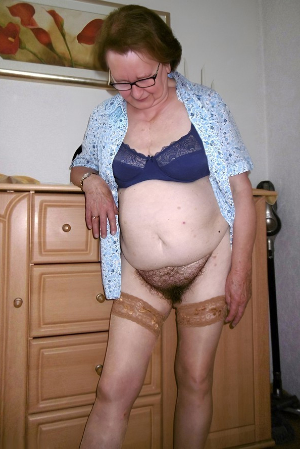 hairy old women nude